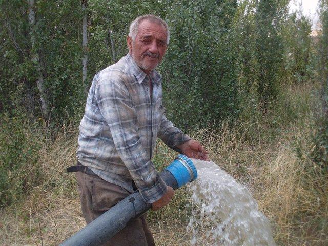 Taşıma Suyla Meyvecilik Yapan Çiftçiye Destek