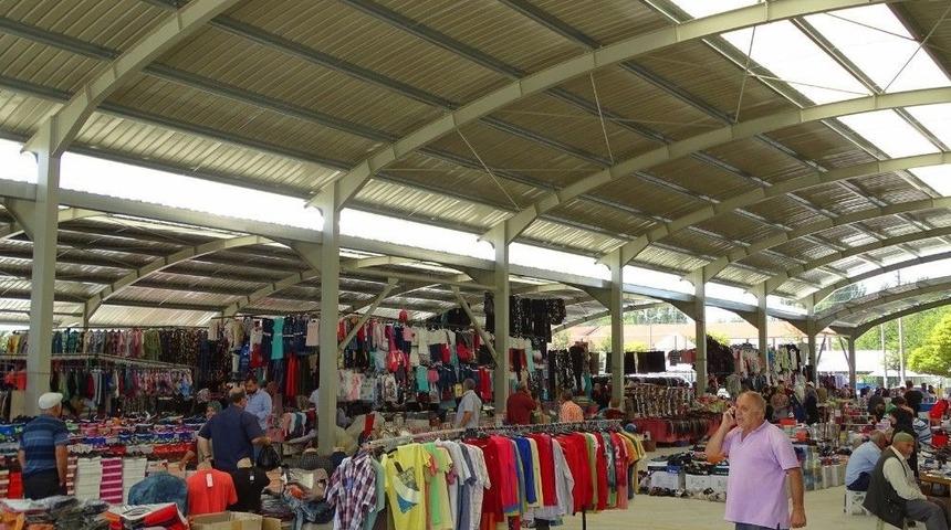 Hisarcık&rsquo;ta Kapalı Pazar Yeri Hizmete Girdi