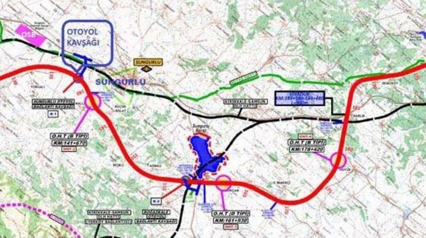 Sungurlu&rsquo;da Otoyol Tartışması Yeniden Alevlendi