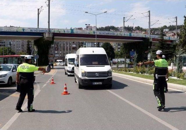 Samsun'da Toplu Taşıma Araçlarında Sivil Polis Denetimi