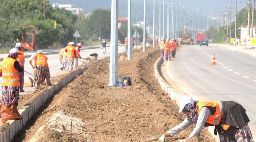 Çevre Yolu Güzelleştirme Projesi Tamamlanıyor