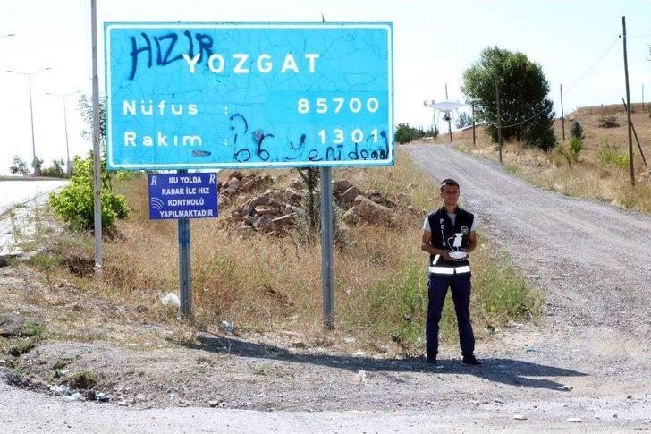 Yozgat’ta Bayram Trafiğine ’drone’lu Denetim G2