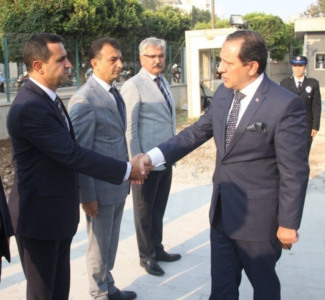 Adana Emniyet M&uuml;d&uuml;r&uuml; Selami Yıldız G&ouml;reve Başladı