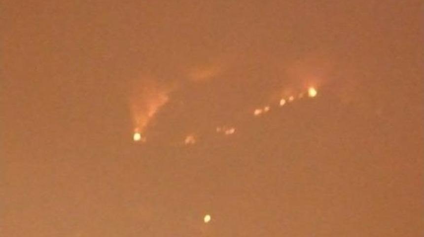 Amanoslar'da Orman Yangını