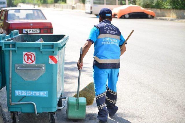 Dulkadiroğlu’nun Temizlik Ordusu Bayrama Hazır