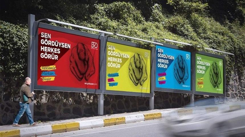 Bursalı Reklamcılardan, "sen G&ouml;rd&uuml;ysen Herkes G&ouml;r&uuml;r" Kampanyası