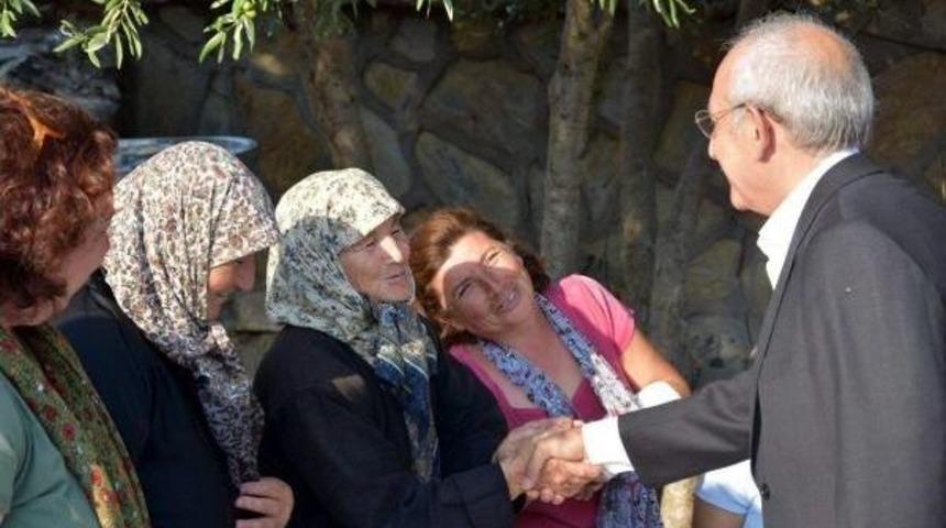 Kılı&ccedil;daroğlu, K&ouml;yl&uuml;lerle Kahvaltı Yaptı