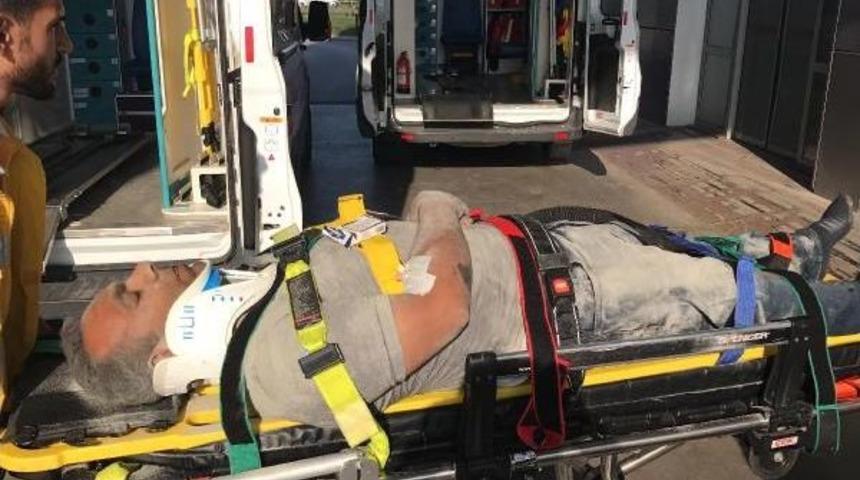 Yaralanan S&uuml;r&uuml;c&uuml; Sigara Paketini Bırakmadı