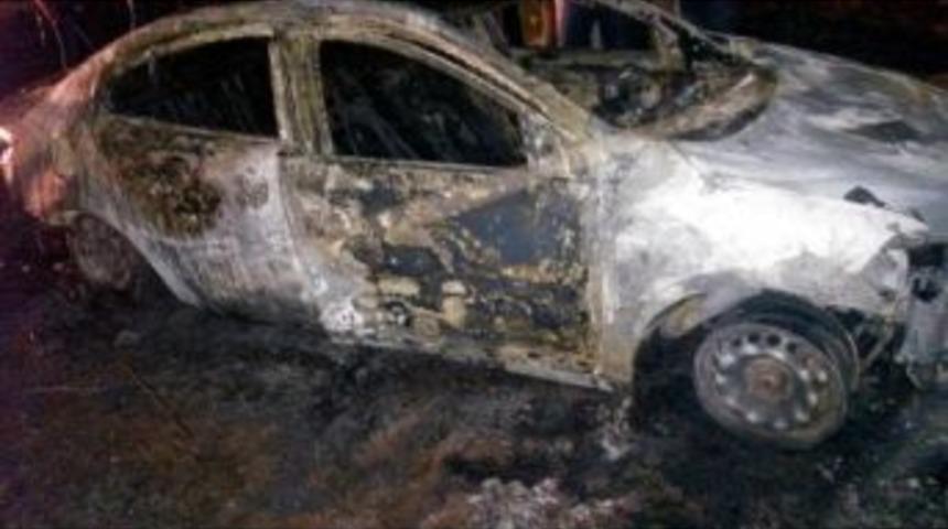 Silvan'da Gasp Edilen Otomobil, Yakılmış Bulundu