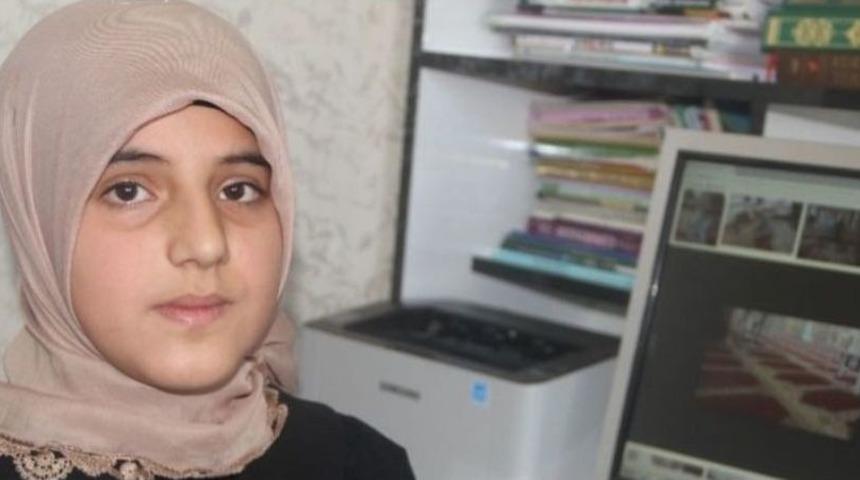 Hakkarili Esranur, M&uuml;sl&uuml;man Katliamını Kaleme Aldı