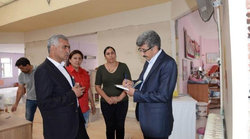 Vali Bilmez Okulları Denetledi