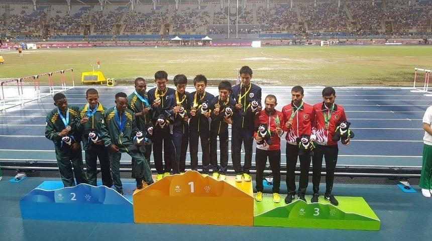 Ağrılı &Ouml;ğrencilerinde Bulunduğu Atletizm Milli Takımı Tayvan&rsquo;da 3&rsquo;&uuml;nc&uuml; Oldu