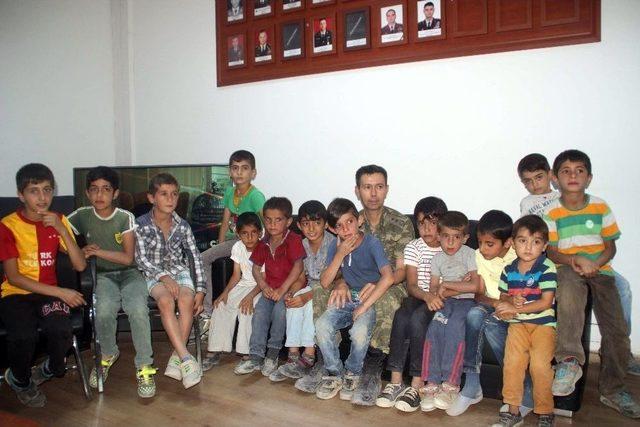 Dağlıcalı Çocuklardan Mehmetçik’e Ziyaret