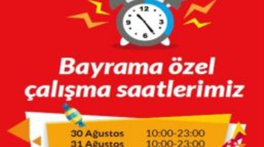 Meysu Outlet Bayram Saatlerini Uzattı
