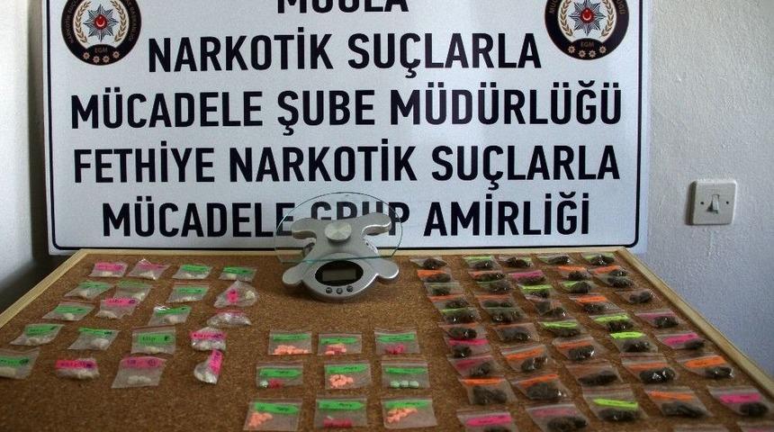 Fethiye&rsquo;deki Uyuşturucu Operasyonunda 1 Kişi Tutuklandı