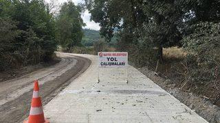 Bafra Belediyesinden 250 Bin Metrekare Beton Yol