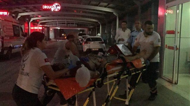 Kalbi Durdu Genç, Ambulansla Hastaneye Kaldırıldı