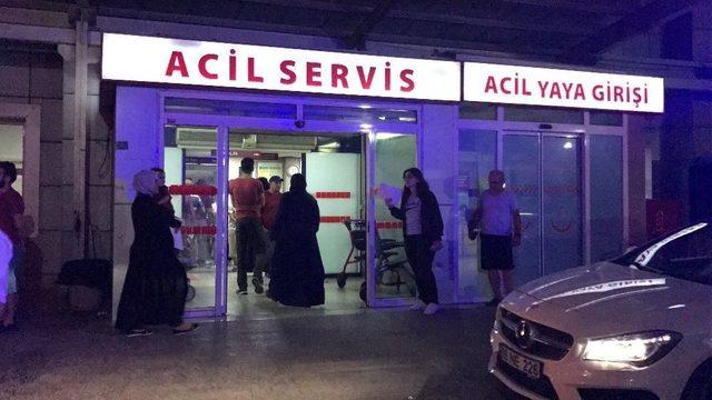 Kalbi Durdu Genç, Ambulansla Hastaneye Kaldırıldı