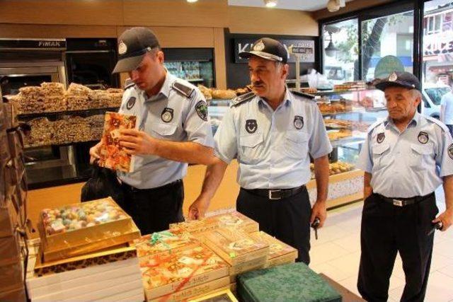 Zonguldak'ta Pastanelere Bayram Denetimi