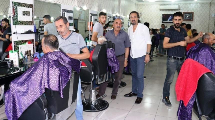 Başkan Ko&ccedil;&rsquo;tan Berber Ve Kuaf&ouml;rlere Denetim