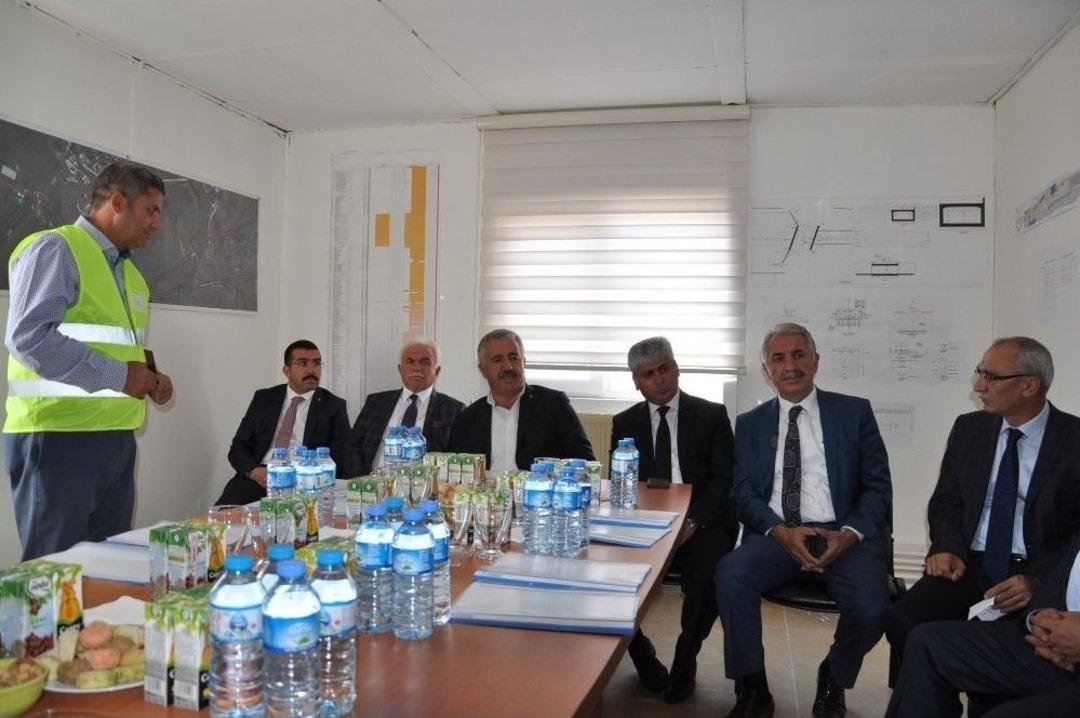 Kars Lojistik Merkezinin Y&uuml;zde 25&rsquo;i Tamamlandı