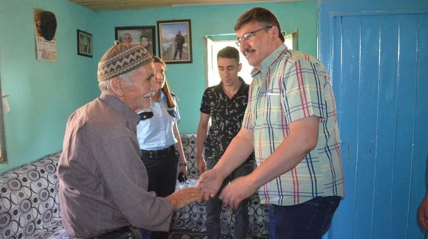 Kula Emniyeti Şehit Ailesini Unutmadı