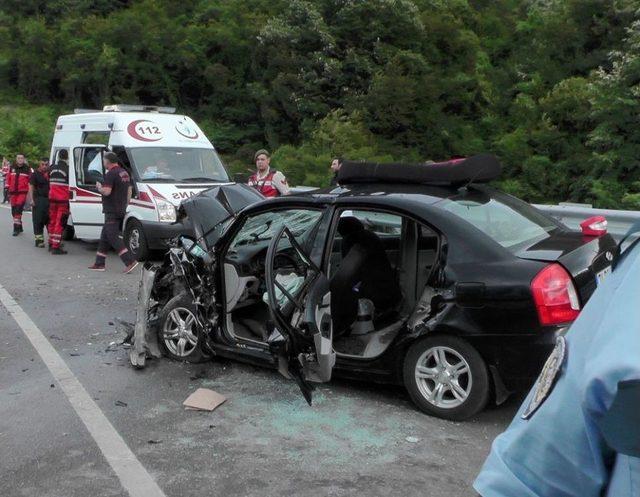 Amasra’da Trafik Kazası: 6 Yaralı