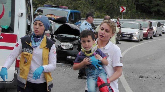 Amasra’da Trafik Kazası: 6 Yaralı