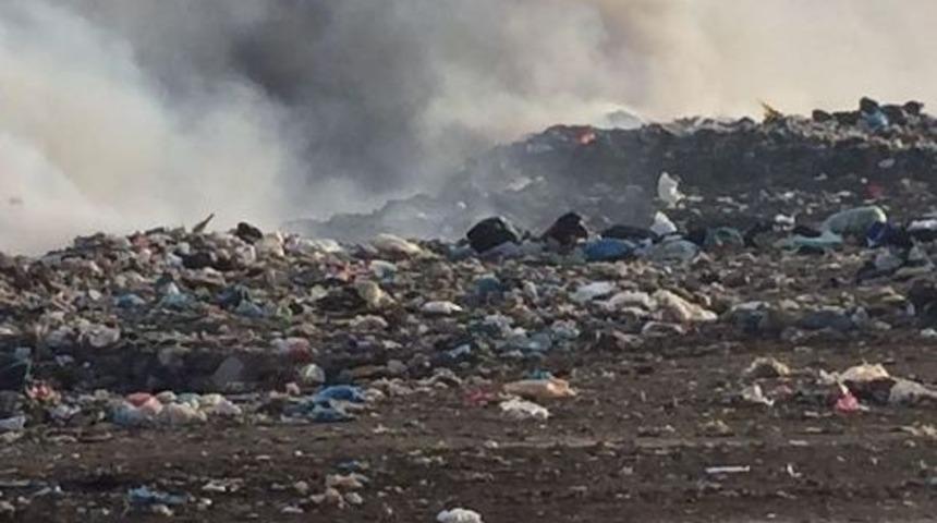 Bandırma &Ccedil;&ouml;pl&uuml;ğ&uuml;nde Yine Yangın &Ccedil;ıktı