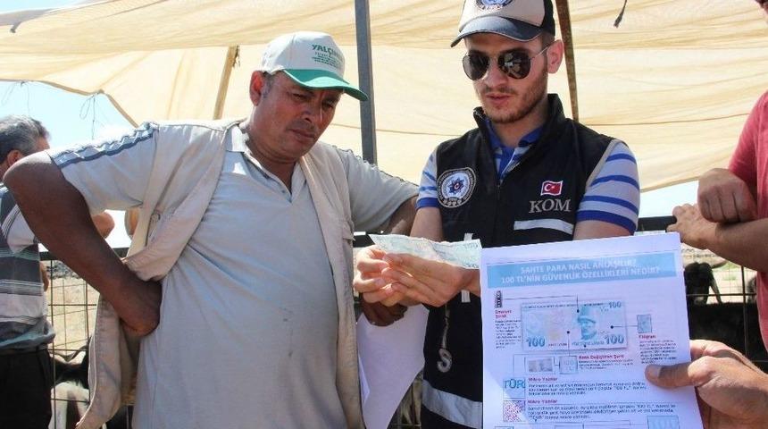 Kurban Pazarında Broş&uuml;rl&uuml; Sahte Para Uyarısı