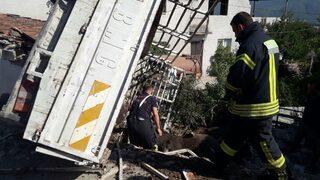 Hayvan Yüklü Kamyonet Devrildi, 3 Hayvan Telef Oldu