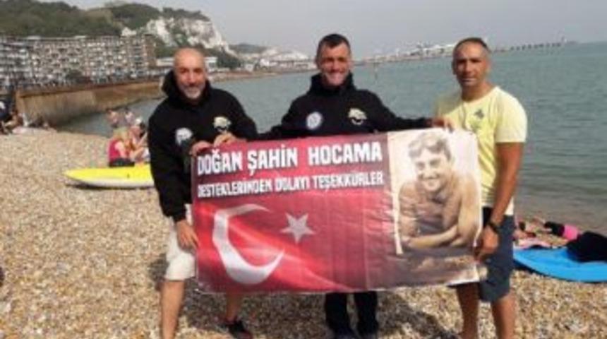 Milli Y&uuml;z&uuml;c&uuml; Emre Seven, Manş Denizi'ni Ge&ccedil;ti