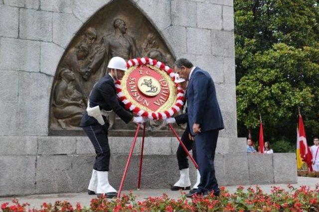 Samsun'da 30 Ağustos Zafer Bayramı Coşkuyla Kutlandı