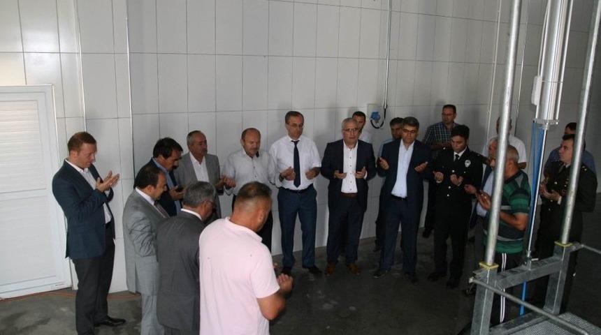 Kulu’da Yapımı Tamamlanan Hayvan Kesimhanesi Açıldı