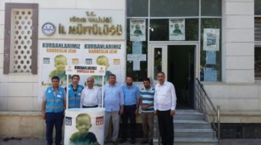 Iğdır’da “kurbanlarımız Kardeşlik İçin” Kampanyası