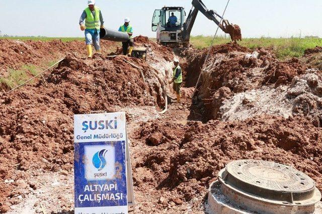 Harran’da Alt Yapı Çalışmaları Devam Ediyor