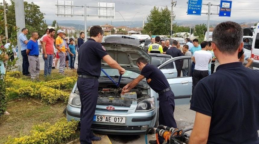 Tokat&rsquo;ta İki Ayrı Trafik Kazası: 10 Yaralı