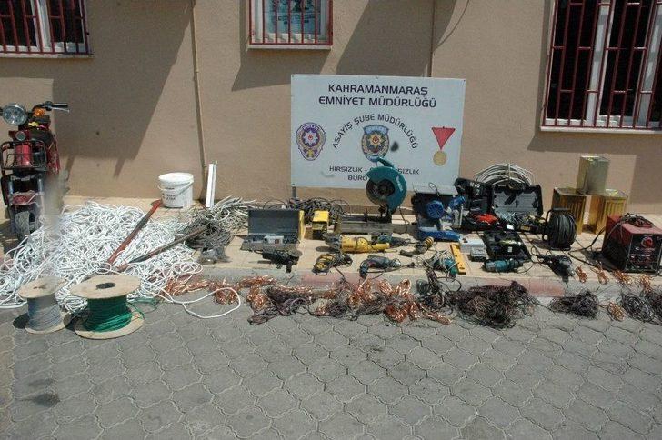 Kahramanmaraş’ta Hırsızlık Operasyonu G1