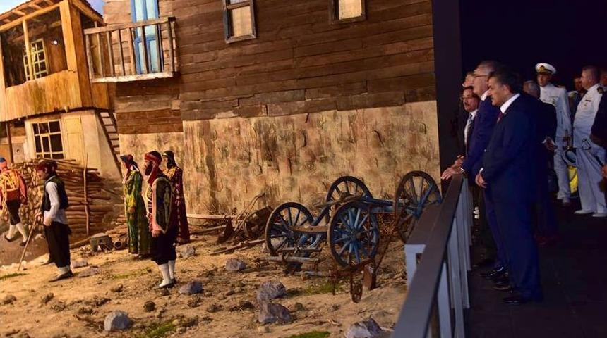 Başkan Yılmaz, Protokole Panorama 1919 M&uuml;zesini Gezdirdi