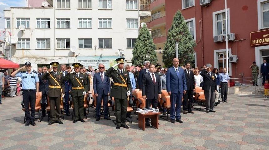 Hayrabolu’da 30 Ağustos Zafer Bayramı Törenlerle Kutlandı