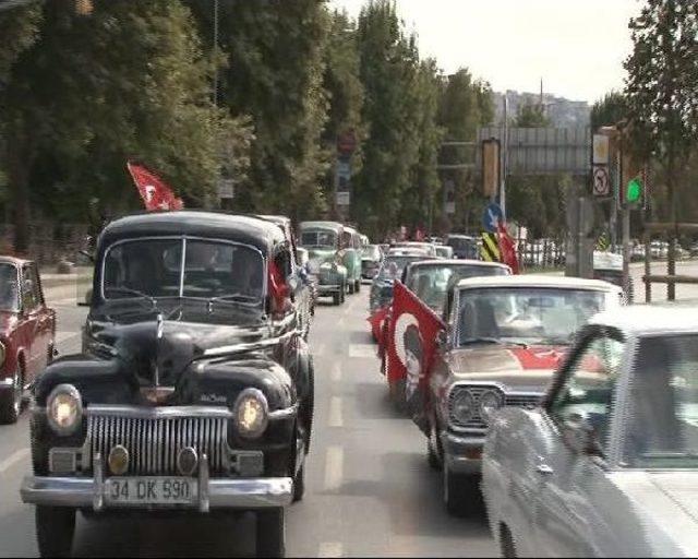 Klasik Otomobillerin 30 Ağustos Turu