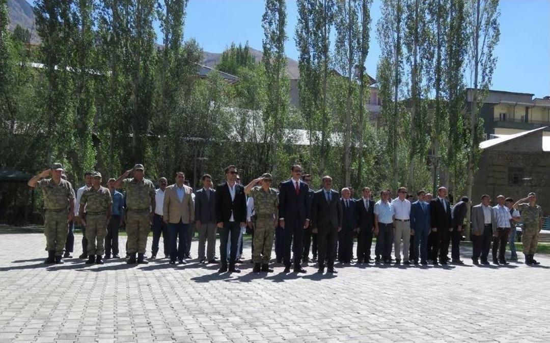 &Ccedil;aldıran Ve Bah&ccedil;esaray İl&ccedil;elerinde 30 Ağustos Zafer Bayramı Kutlandı