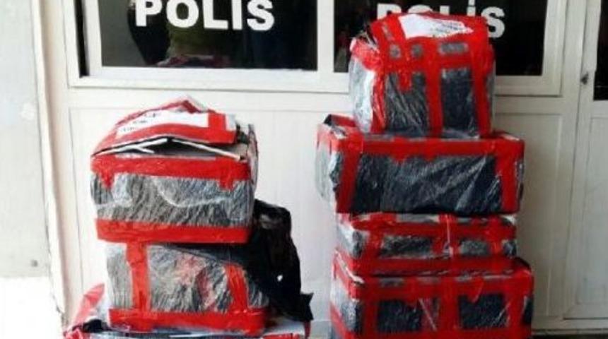 Bodrum'a Otob&uuml;sle Getirilen Deniz &Uuml;r&uuml;nlerine El Konuldu