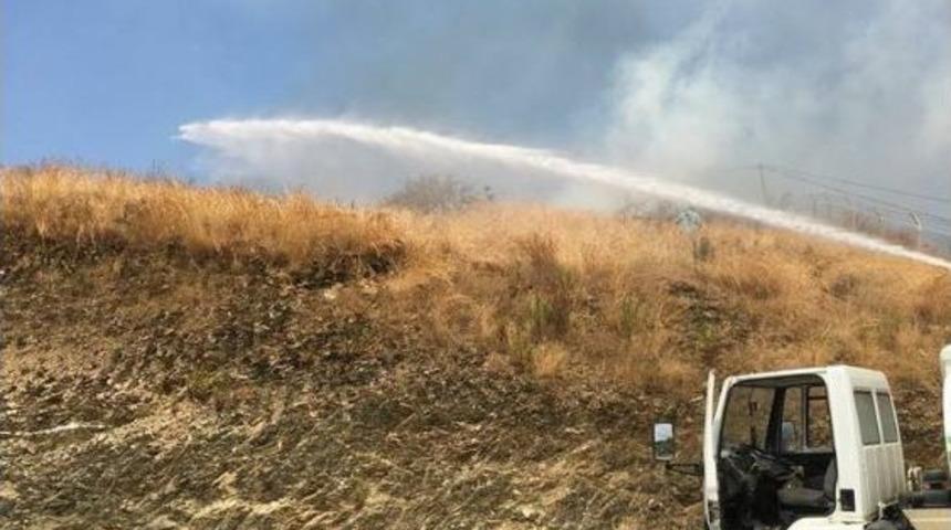 &Ccedil;alı Yangını Korkuttu