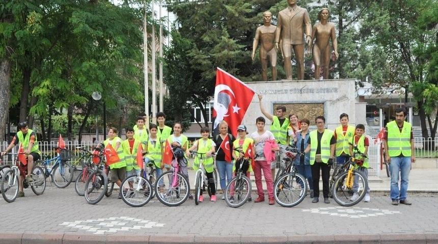 Bafra&rsquo;da 30 Ağustos Bisiklet Turu