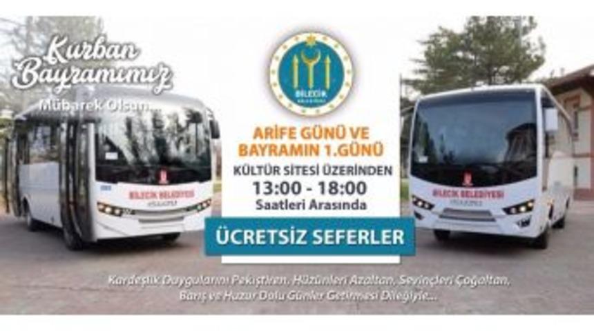 Bilecik Belediyesi’nden Mezarlıklara Ücretsiz Ulaşım Hizmeti