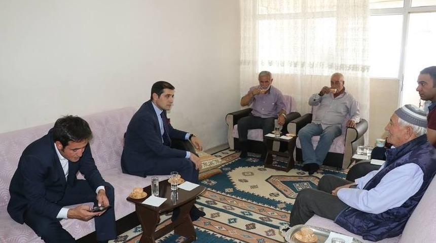 Kaymakam Erat Ev Ziyaretlerine Devam Ediyor