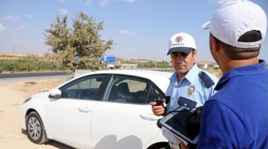 Gaziantep'te Drone Ile Trafik Denetimi