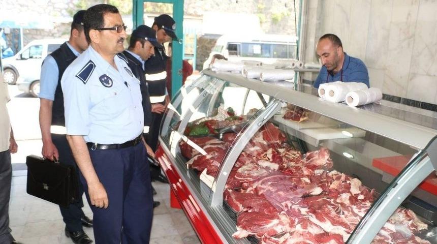 Zabıtadan Kurban Bayramı &Ouml;ncesi Denetim