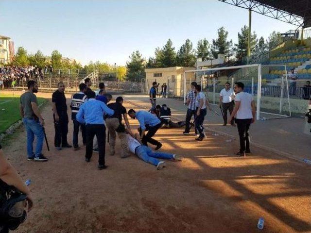 Siirt'te Olaylı Maç: 6 Taraftar Yaralandı